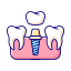 Dental Implant Icon